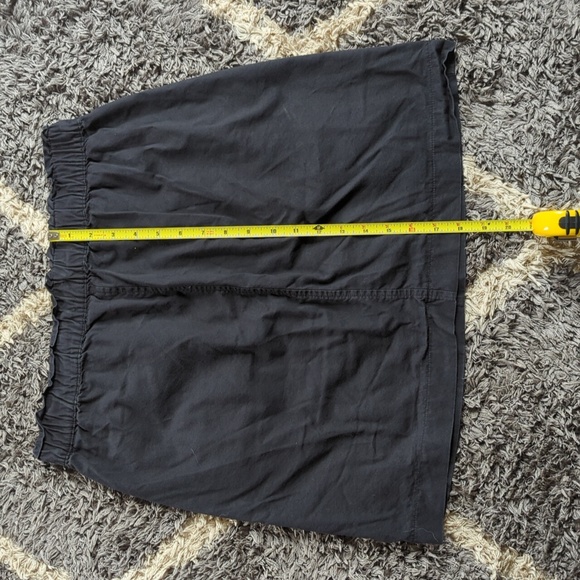 Loft Elastic Waist Drawstring Gray Women's Skirt Size MP - Picture 7 of 7